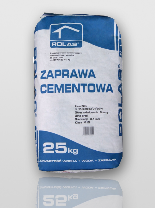 Zaprawa cementowa M15 - worek 25kg