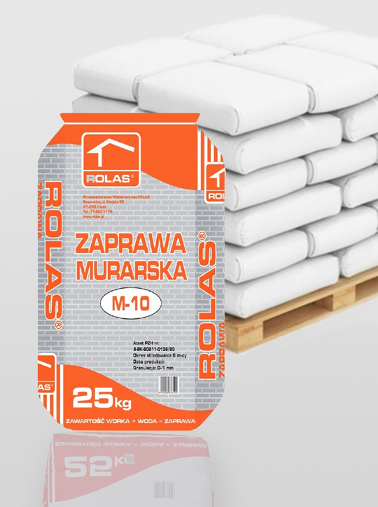 Zaprawa murarska M10 - paleta 1000kg