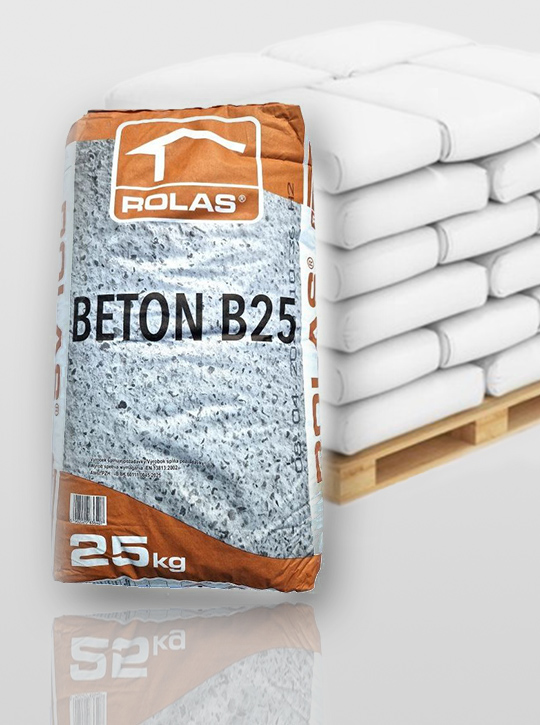 Beton B25 - paleta 1000kg